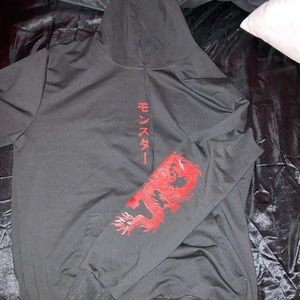 Black and red Men’s Hoodie